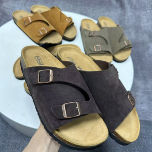 Sandalias Birkenstock Alemanas de Corcho, Estilo Casual para <span class=keywords><strong>Mujer</strong></span> <span class=keywords><strong>y</strong></span> Hombre, Chanclas <span class=keywords><strong>y</strong></span> Sandalias de Playa - Product Image 4