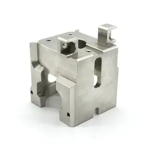 Usinage CNC 5 axes haute précision en acier inoxydable et aluminium pour pièces aérospatiales, tolérance 0,02, rugosité de surface 0,1 - Product Image 1