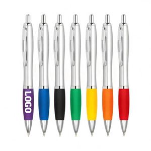 Promotion Wholesale Rubber Cheap Plastic Ball <b>Pen</b> With Logo for Hotel - Product Image 1
