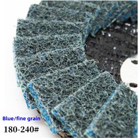 Disque à lamelles en nylon non tissé pour polissage et ponçage, 4,5 pouces (115 mm), en acier inoxydable, prix usine bas