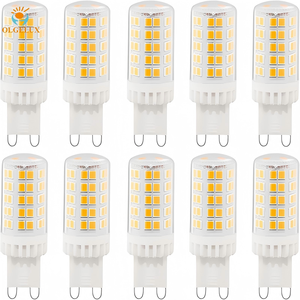 Bombillas LED <span class=keywords><strong>G9</strong></span> AC110-130V de <span class=keywords><strong>5W</strong></span>, Bombillas LED de Maíz T4 sin Parpadeo para Lámparas Colgantes, de Techo, Arañas y de Pared - Product Image 1