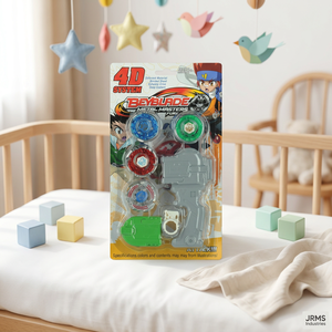 Ensemble de toupies Burst Top Battle, arène de toupies, mini-toupies en plastique, ensemble de jouets en blister pour garçons - Product Image 1
