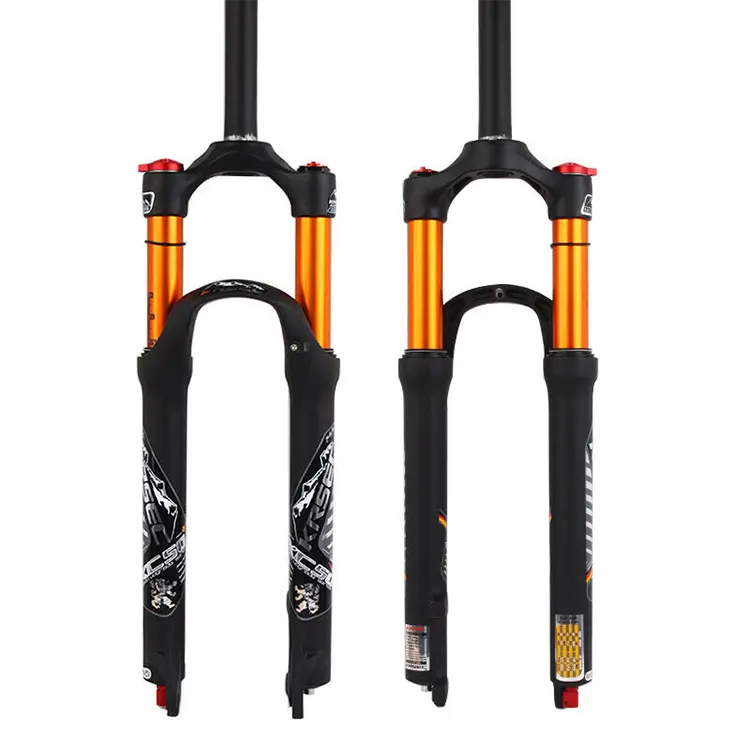 MTB Xe Đạp Không Khí Sốc Forks 26/27.5/ 29 "Treo Ngã Ba Điều Chỉnh Xe Đạp Phanh Dĩa