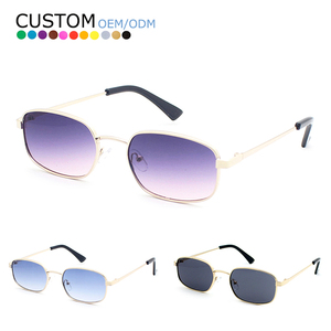 Wholesale Quality Luxury Metal Gold Frame Man Trendy <b>Sunglasses</b> Woman Fashion 2024 With Custom Logo Sun Glasses - Product Image 1