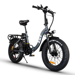 Bicicleta Plegable Nueva 2024, Transporte Conveniente y Ecológico, Bicicleta Eléctrica Portátil de 750W, Bicicleta Plegable F7 de 750w F - Product Image 2