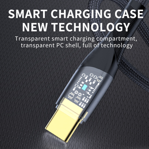 60W cáp chất lượng cao 1m 1.5m 2m loại C-Loại C Cáp dữ liệu chuyển nhanh sạc cho điện thoại Samsung - Product Image 6