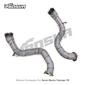 ท่อไอเสียแบบ OEM สำหรับ Aston Martin Vantage V8 4.0T ปี 2018+ ระบบ Boska Exhaust Free Flow ทำจากสแตนเลส - Product Image 6
