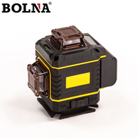 Niveau laser rotatif 16 lignes 21V alimenté par batterie, fourni par l'usine, avec sacs à outils et autres outils, Niveau Laser 360