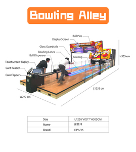 Hiệu suất cao chuỗi pinsetter Máy Bowling alley thiết bị giá thân thiện để bán Bowling Lane máy - Product Image 6