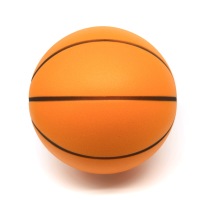 Ballon de basketball silencieux de taille 7, poids 600g, avec noyau en mousse pour entraînement en intérieur