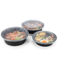 PP Kunststoff Lebensmittel behälter Einweg mikrowellen geeignete Lebensmittel Lagerung Mahlzeit Zubereitung behälter 12oz 16oz 24oz 26oz 28oz 32oz 38oz