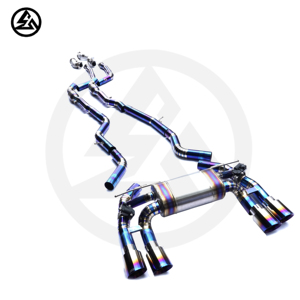 Tubo de escape de titanio CSZ para BMW S55 <span class=keywords><strong>M2</strong></span> Competition/<span class=keywords><strong>M2</strong></span> CS F87 <span class=keywords><strong>2018</strong></span> 3.0L silenciador con válvula de escape - Product Image 2