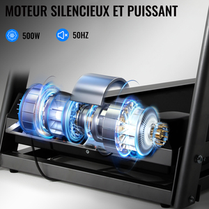 <span class=keywords><strong>Tapis</strong></span> <span class=keywords><strong>Roulant</strong></span> Elettrico Multifunzione Compatto per Uso Domestico con Display LED, Velocità 1-14km/h, Disponibile in Magazzino in Francia - Product Image 4