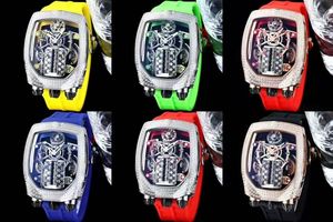 Reloj de Lujo para Hombre de Alta Gama con Esfera de Moissanita, Diseño Inspirado en Autos Deportivos de Primera Calidad y Estilo Ejecutivo con Incrustaciones de Diamantes - Product Image 5