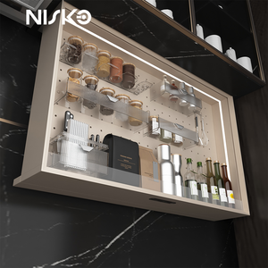 Nouveau panier élévateur NISKO <span class=keywords><strong>haut</strong></span> de gamme 2026 pour accessoires de <span class=keywords><strong>cuisine</strong></span>, rangement d'assaisonnements, couverts et vaisselle pour placards domestiques - Product Image 6