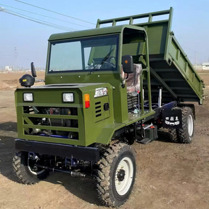 Professional Diesel Industrial Dump Vehicle Four-Wheel Drive Agricultural Vehicle Short-Distance 4Wd Transport Truck - Product Image 4