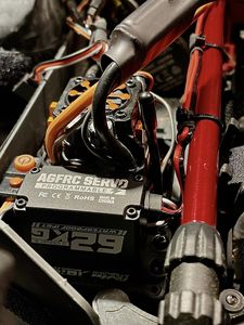 Servo AGFRC 62KG Super Torque HV 0.092Seg A75BUMW con Engranajes de Acero, <span class=keywords><strong>BLS</strong></span>, IP67 Impermeable, Programable, 4S Digital, Escala 1:8, Tamaño Grande - Product Image 6
