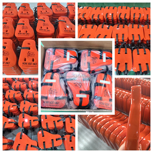 <strong>Marine</strong> <strong>Work</strong> <strong>Vest</strong> Hot Style Red Orange Three-Piece NBR PVC Foam Water Safety Equipment for Offshore Use - Product Image 6