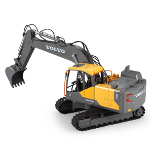 2,4G doble E 1/16 <span class=keywords><strong>escala</strong></span> RC excavadora camión 3 en 1 coche de juguete <span class=keywords><strong>VOLVO</strong></span> completamente funcional con luces y sonido - Product Image 4