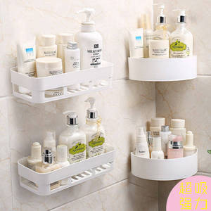 Wall Mounted Storage Rack Rectangle No <b>Drill</b> Bathroom Kitchen Sink Organizer Multifunctional Shelf For Bathrooms And Kitchens - Product Image 4