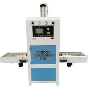 Intelligent Auto Tray High Frequency Welding And Cutting Machine For Sport Shoes PU Leather Embossing And Sealing