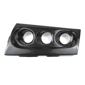 Geeignet für Mitsubishi EVO Kohlefaser-Instrumententafel Modifikation Beifahrer-Dreifachanzeige M7 Dreifach-Instrumententafel - Product Image 1