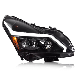 Đèn pha LED DRL tích hợp xi nhan, đèn pha chiếu xa, mắt thiên thần <span class=keywords><strong>Projector</strong></span> cho Infiniti G25 G37 nâng cấp GTR 10-15, 4 cửa, <span class=keywords><strong>2</strong></span> chiếc - Product Image 2