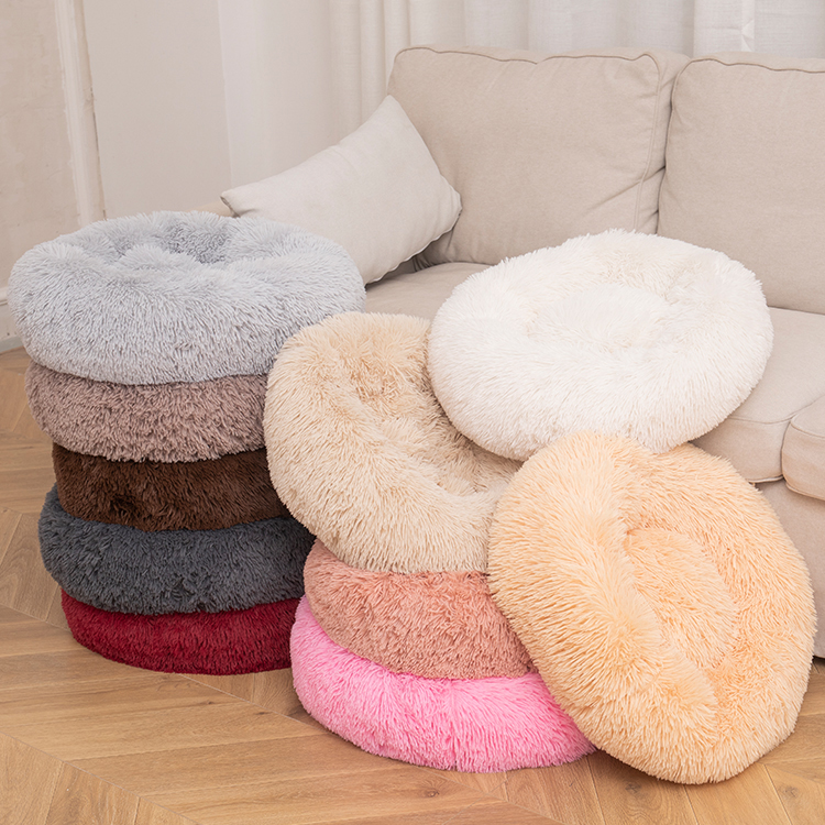Factory Direct Selling Round Egg Shape Pet Nest Washable Cushion Sofa Comfortable House For Cats Dogs