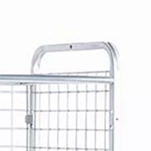 Chariot de rangement pour <span class=keywords><strong>cage</strong></span> à linge <span class=keywords><strong>Cage</strong></span> de rangement en métal roulante Conteneur à roulettes avec roues - Product Image 3