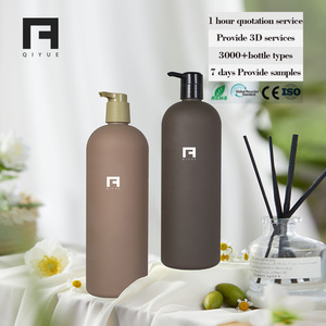Flacone in Plastica da 1000ml con Pompa per Lozione Corpo Siero Skincare Crema Viso, Imballaggio Vuoto Personalizzabile con Logo - Product Image 1