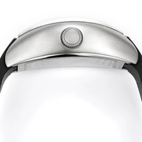 Montre mécanique manuelle de haute précision pour homme, de qualité supérieure, squelette, étanche, argentée, lumineuse, avec tourbillon central