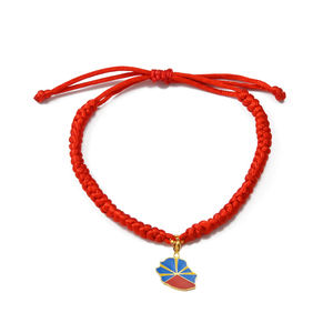 Pulsera de Cuerda de <span class=keywords><strong>la</strong></span> <span class=keywords><strong>Isla</strong></span> Reunión para Mujer, Joyería con Mapa y Bandera de <span class=keywords><strong>La</strong></span> Réunion # 593662RE - Product Image 3
