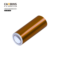 CARBINS-película de pintura de vinilo para coche, lámina metálica clásica de alta calidad, sin burbujas de aire de bronce, 1,52x18M