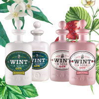 Fabriqué en Espagne WINT&LILA London Dry Organic Gin, spiritueux certifié, boisson alcoolisée 700ml, fournisseur en gros