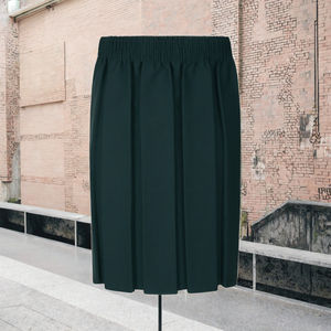 Falda Escolar Vesbhusha Personalizada 100% Poliéster para Niñas, con Pliegues en la Cintura, Uniforme Clásico para Primaria, Tallas S-5XL - Product Image 3