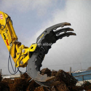 2-4 toneladas Mini excavadora Grapple Mini Hydraulic <span class=keywords><strong>Grab</strong></span> Wood Grapple para excavadora Log Grapple Hydraulic <span class=keywords><strong>Grab</strong></span> - Product Image 4