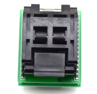 Adaptador de programador TQFP32 QFP32 a DIP32 IC, toma de prueba de Chip SA663, circuitos integrados de asiento ardiente