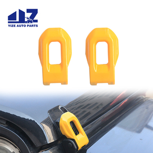 Accessoires de garniture extérieure couvercle de décoration de loquet de capot de voiture pour <span class=keywords><strong>Jeep</strong></span> <span class=keywords><strong>Wrangler</strong></span> JL/Gladiator JT 2018 + - Product Image 4