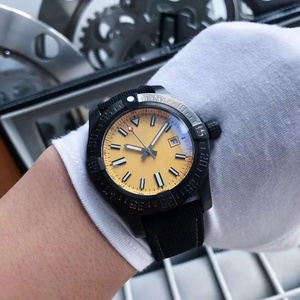 Reloj Mecánico Automático de Moda para Hombre con Cuerpo de Acero Inoxidable 316, Bisel de Cerámica, Correa de Nailon, Función Luminosa, Resistente al Agua - Product Image 1