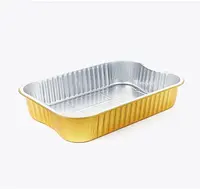 USA Aluminum Foil Disposable Oblong Turkey Pan with 5350ml - China