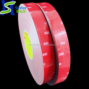 Échantillon gratuit Ruban De Remplacement de 3 M 4229 Automobile <span class=keywords><strong>Gris</strong></span> VHB Adhésif <span class=keywords><strong>Acrylique</strong></span> Solvant Mousse Ruban - Product Image 1