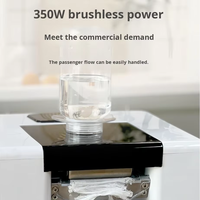 Machine à glace pilée durable, efficace et stable, à commande à une touche, refroidissement rapide, formation de glace en 3 secondes, capacité de 750 ml d'eau