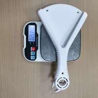 Ouvre-bocal manuel en plastique transfrontalier en gros, ouvre-boîte économe en énergie avec poignée, ouvre-bouteille portable 2-en-1