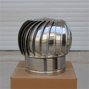 Ventilateur d'extraction non motorisé en acier inoxydable 300mm 500mm 800mm résistant aux typhons et à la corrosion pour poulaillers - Product Image 1