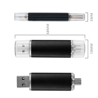 8GB 16GB 32GB Ponsel Pintar Tablet PC Usb 3.0 Flash Drive Pendrive OTG Penyimpanan Eksternal Micro Usb Drive Memory Stick