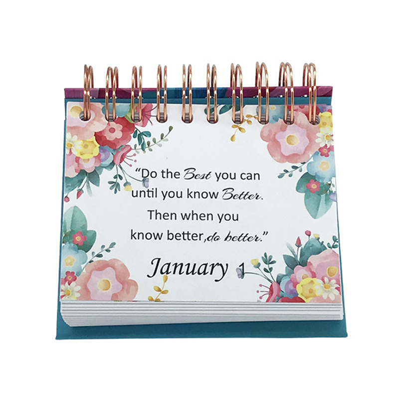 New Custom Printing Mini Desk Calendar