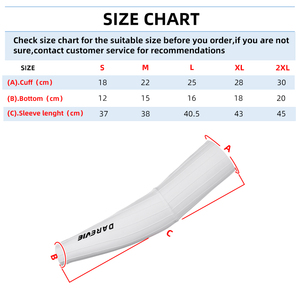 Manicotti Aerodinamici da Ciclismo Darevie, Protezione Solare Traspirante, Copri <span class=keywords><strong>Braccia</strong></span> <span class=keywords><strong>per</strong></span> Bici, <span class=keywords><strong>Accessori</strong></span> <span class=keywords><strong>per</strong></span> Sport all'Aperto - Product Image 6
