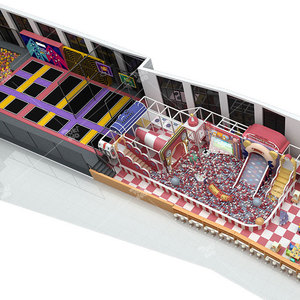 Centro de entretenimiento familiar Pokiddo, trampolines para niños y adultos, parques infantiles para interiores, parque de atracciones, toboganes de cuerno, pozo de bolas - Product Image 4