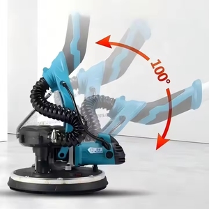 Ponceuse électrique <span class=keywords><strong>girafe</strong></span> à aspiration automatique des poussières pour murs et plafonds, haute efficacité, sans poussière, pour le ponçage de mastic mural - Product Image 3