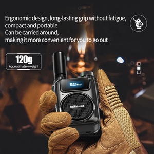 Bộ đàm di động 4G LTE tầm xa, liên lạc radio POC, khe cắm thẻ SIM kép, bộ đàm 5000KM gọi điện - Product Image 5